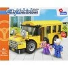 ALLEBLOX Kaladėlės KONSTR ALLEBLOX CITY 242EL 34X27X6 BUS P