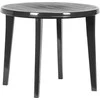 Keter Curver Kreivės stalas Lisa Graphite 90 cm