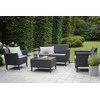 Allibert SALEMO dvigulė sofa - grafito spalvos