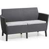 Allibert SALEMO dvigulė sofa - grafito spalvos