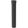 Almeva STARR Vamzdis su lizdu DN80 2m UV stabilus juodas