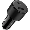 „Alogic“ automobilinis įkroviklis, 2 prievadų, 100 W, USB-C + USB-A