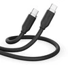 Kabelis USB Alogic USB-C - USB-C 1 m Juodas (ELSI5U2CCBK1)