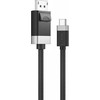 Alogic FUSION SERIES CABLE - Juodas 1M