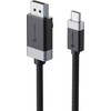 Alogic FUSION SERIES CABLE - Juodas 1M