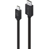 Alogic Mini DisplayPort -> DisplayPort Kabelis M/M 1m juoda