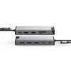 Šakotuvas Alogic 12 viename USB-C PD DV3 trijų ekranų prijungimo stotelė