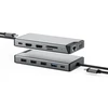 Šakotuvas Alogic 12 viename USB-C PD DV3 trijų ekranų prijungimo stotelė