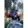 Turistinė kuprinė Alogy Kuprinė Turystyczny do Wędrówek Damski Męski Juodas Pojemny KUBISPORT 75 L