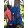 Žygio kuprinė Alogy žygiams Moterims Vyrams Juoda Talpi KUBISPORT 60 L