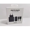 Alogy Samsung kroviklis jungiama į tinklą Typ-C + kabelis Typ-C - Typ-C 5A 45W 1m PD PPS juoda