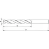 Wiertło Baildon DIN 338 RN NWKa 20 mm metalo grąžtas, HSS (S), 205–140 mm