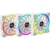 Alpenföhn 120mm Wing Boost 3 ARGB High Speed PWM korpuso ventiliatorius, Triple – baltos spalvos
