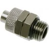 Kein Hersteller Tiesus G1/4 colio vidinis sriegis be gamintojo jungties su 11/8 mm nikelio juodumo jungtimi