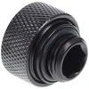 Alphacool Eiszapfen 13 mm kieto vamzdžio suspaudimo jungtis G1/4, 6 paketų – juodas