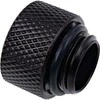„Alphacool“ jungties adapteris, tiesus G1/4 colio lizdas į G1/4 colio kištuką, juodas