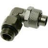 Kein Hersteller Connection 90 degrees G1/4 inch to 13/10mm – nickel juodas