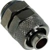 Kein Hersteller Tiesus G1/4 colio vidinis sriegis be gamintojo jungties su 11/8 mm nikelio juodumo jungtimi