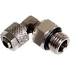 Kein Hersteller Connection 90 degrees G1/4 inch to 10/8mm angle – sidabrinis glossy
