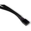 Alphacool Y-Splitter 4-pin to 2x 4-pin PWM 30cm – juodas