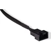 „Alphacool“ Y skirstytuvas, 4 kontaktų į 2 x 4 kontaktų PWM, 30 cm, juodas