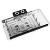 „Alphacool Core GeForce RTX 5080 Solid“ + AMP vandens blokas, galinė plokštė – akrilas, juodas