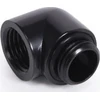 „Alphacool“ jungties adapteris 90 laipsnių G1/4 colio kištukas į G1/4 colio kištuką, juodas
