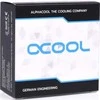 Alphacool Eiszapfen G1/4 inch extension offset MF 16 – juodas