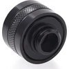 „Alphacool Eiszapfen Pro“ jungtis, 16 mm kietas vamzdelis, G1/4 colio, juodas