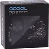 „Alphacool Eiszapfen Pro“ jungtis, 16 mm kietas vamzdelis, G1/4 colio, juodas