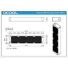 „Alphacool NexXxoS UT60 Full Copper X-Flow“ 480 mm radiatorius (1011667)