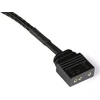 Alphacool Y-Splitter aRGB 3-pin to 3x 3-pin 15cm – juodos spalvos