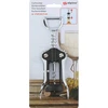 Alpina - Corkscrew / stainless steel wine opener 17 cm (juodas / sidabrinis)