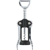 Alpina - Corkscrew / stainless steel wine opener 17 cm (juodas / sidabrinis)