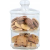 Alpina - Glass container / jar for sweets, 2 levels, 16x28 cm