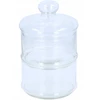 Alpina - Glass container / jar for sweets, 2 levels, 16x28 cm