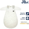 Alvi ALVI Baby-Mäxchen, 3 dalių Jersey Aqua Dot miegmaišis 56/62