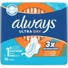 Always Podpaski Ultra Day 3x Protection 10 vnt.