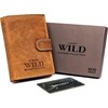Always Wild Piniginė vyrams Wild N4L-P-CHM RFID