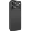 AmazingThing Radix Vision Lens fotoaparato objektyvo apsauga, skirta iPhone 18 Pro / 18 Pro Max – Juodas
