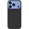 AmazingThing Titan Max lęšių dėklas iPhone 18 Pro Max su aramidinio pluošto fotoaparato dangteliu, suderinamas su MagSafe – mėlyna