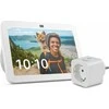 „Amazon“ – „Echo Show 8“ (3 kartos) – „Smart HD“ jutiklinis ekranas su 3D garsu, išmaniųjų namų koncentratorius ir „Alexa“ – Baltas