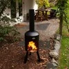 Ambiance Bonfeu Bonbini sodo židinys, juodas, 2901
