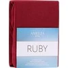 AmeliaHome Paklodė su guma 200–220x200+30 tamsiai raudona AH RUBY