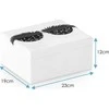 AmeliaHome JEWELRY BOX/AH/LASHES/POWDER Rožinis/19X12