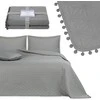 AmeliaHome Lovatiesė 170 × 270 cm, anglies spalvos AH