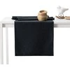 Staltiesė 115x250+35x250 juoda AmeliaHome