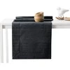 AmeliaHome Staltiesė juoda 40×200 cm AH VESTA