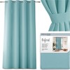 Naktinė užuolaida su žiedais AmeliaHome OXFORD 140X250 cm, 1 vnt., spalva: mėlyna