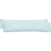 DecoKing Pagalvės užvalkalas 20x120 cm 2 vnt FROZENBLUE